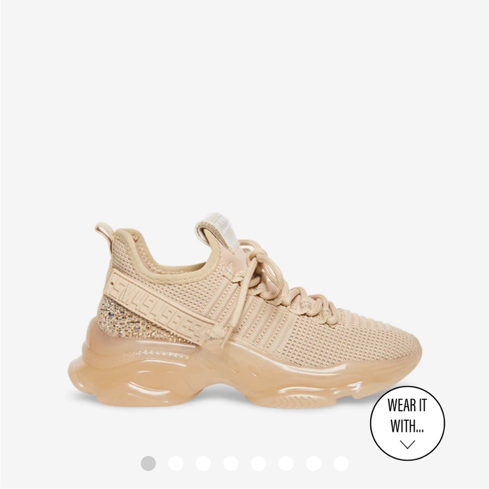 Steve Madden maxima blush sneaker
